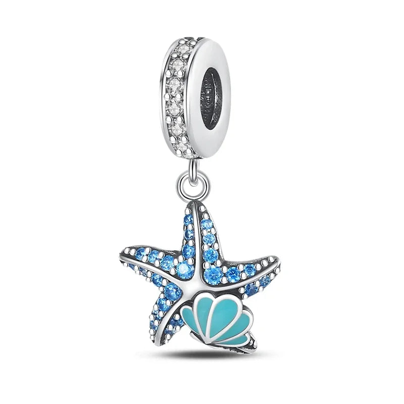 925 Sterling Silver Pendant Charms Beads Cute Metal Carnivorous Plant Monster Funny Trendy Collection Bracelet Necklace Jewelry