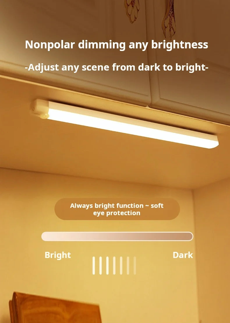 Motion Sensor LED Night Light — Wireless & Rechargeable