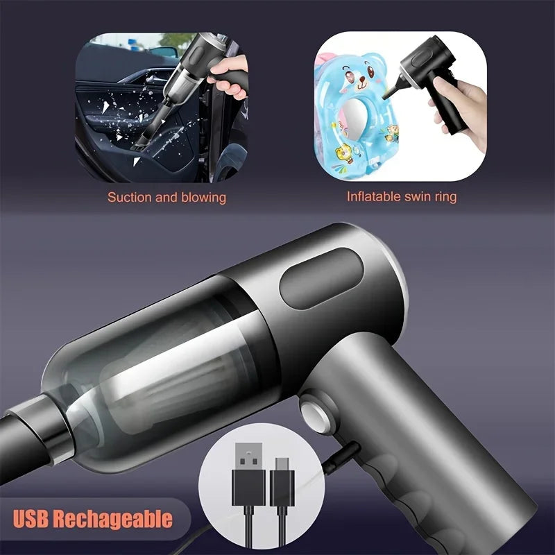 Wireless Car Vacuum Cleaner — High-Power Cordless Handheld