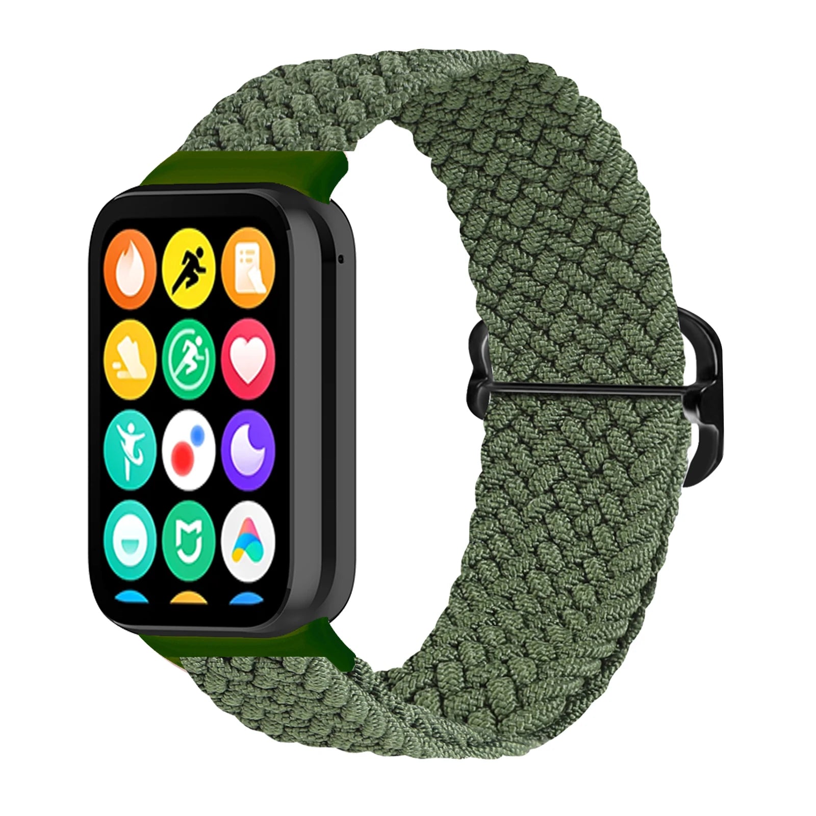 for Redmi Watch 4 Strap accessories Adjustable sport Elastic Nylon Braided Replacement belt correa bracelet Miband 8 pro band