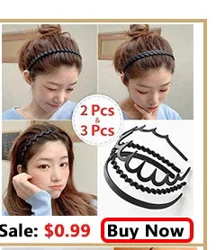 Lystrfac Korean Fabric Double Bow Headband for Women New Fashion Simple Hair Wash Hairband Ladies Headwear Hair Accessories