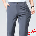 Plus Size Trousers Men Business Suit Pants Stretch Formal Dress Pants Big Man Classic Black Trousers