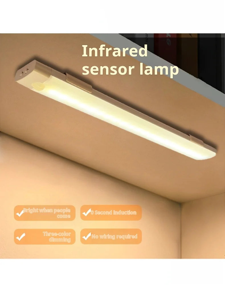 Motion Sensor LED Night Light — Wireless & Rechargeable