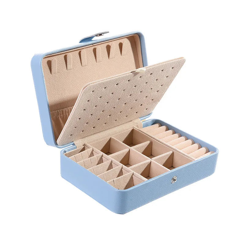 Leather Jewelry Box Organizer Jewelry Display Jewelry Boxes and Packaging Ring Box Suitable for Earrings and Rings