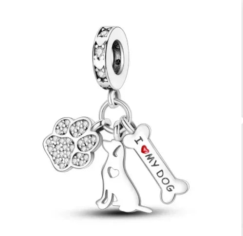 925 Sterling Silver Pendant Charms Beads Cute Metal Carnivorous Plant Monster Funny Trendy Collection Bracelet Necklace Jewelry