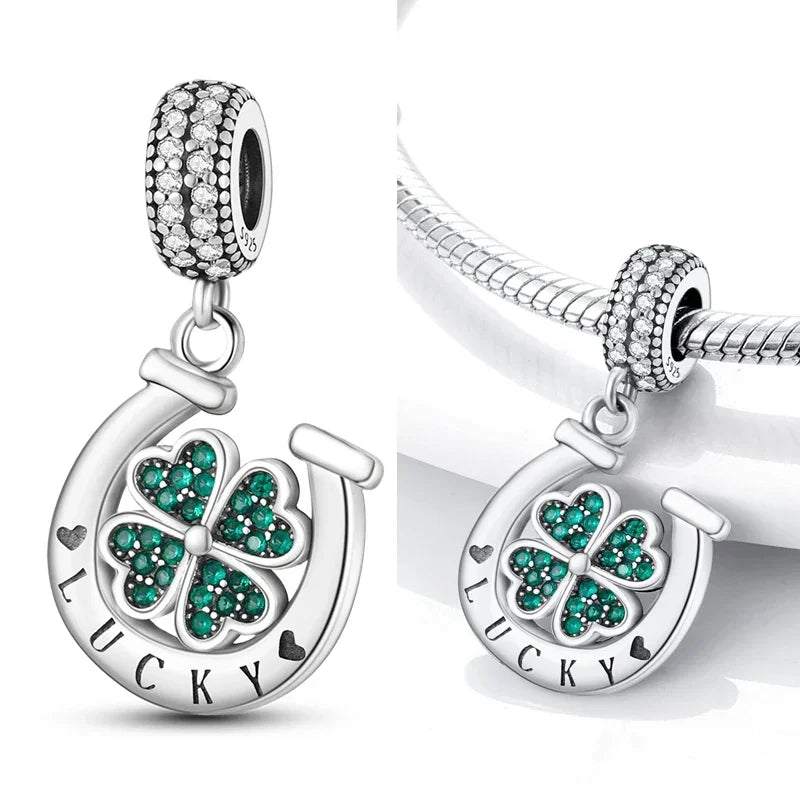 925 Sterling Silver Pendant Charms Beads Cute Metal Carnivorous Plant Monster Funny Trendy Collection Bracelet Necklace Jewelry