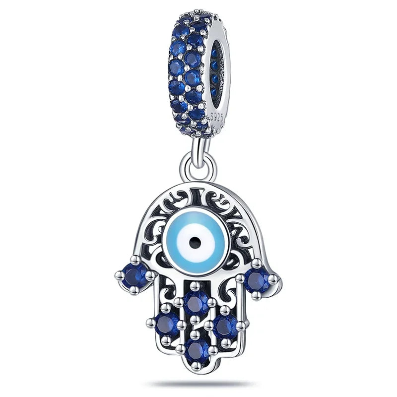 925 Sterling Silver Pendant Charms Beads Cute Metal Carnivorous Plant Monster Funny Trendy Collection Bracelet Necklace Jewelry