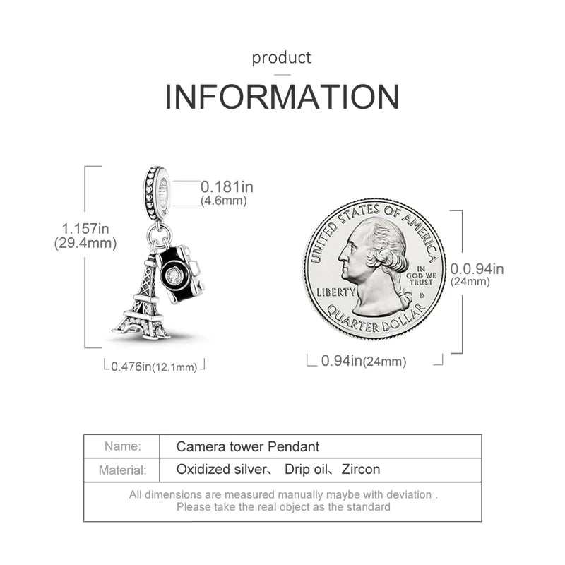 925 Sterling Silver Pendant Charms Beads Cute Metal Carnivorous Plant Monster Funny Trendy Collection Bracelet Necklace Jewelry