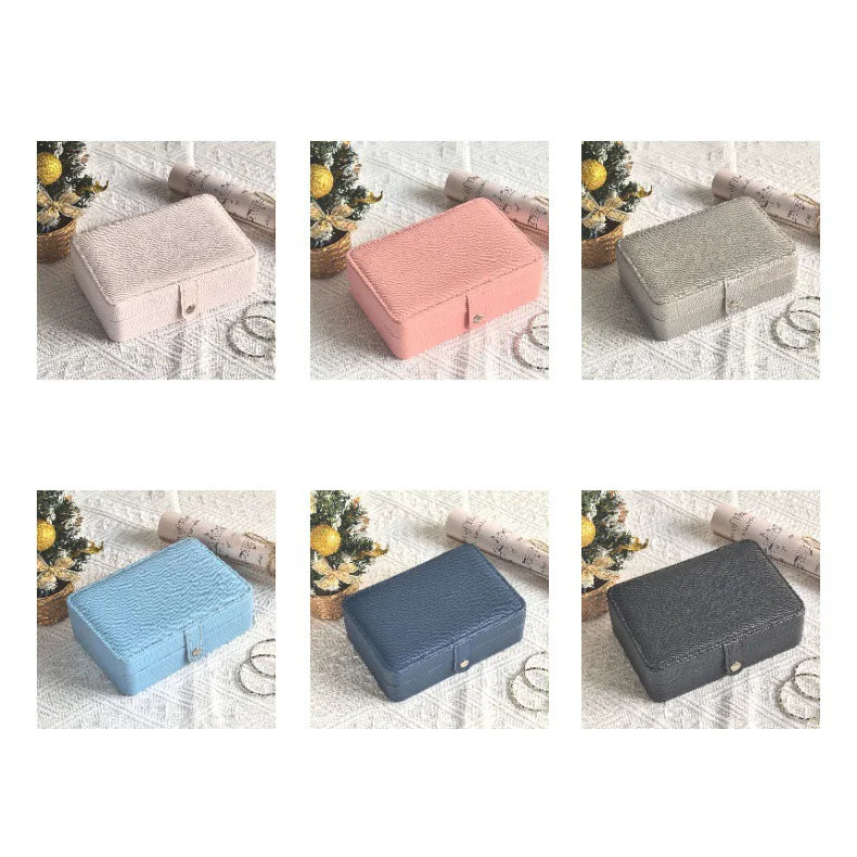 Leather Jewelry Box Organizer Jewelry Display Jewelry Boxes and Packaging Ring Box Suitable for Earrings and Rings