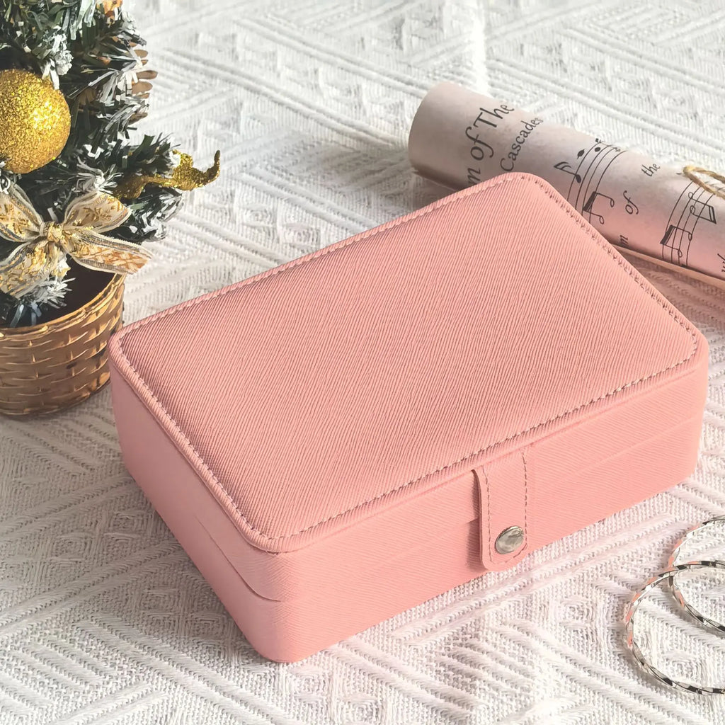 Leather Jewelry Box Organizer Jewelry Display Jewelry Boxes and Packaging Ring Box Suitable for Earrings and Rings