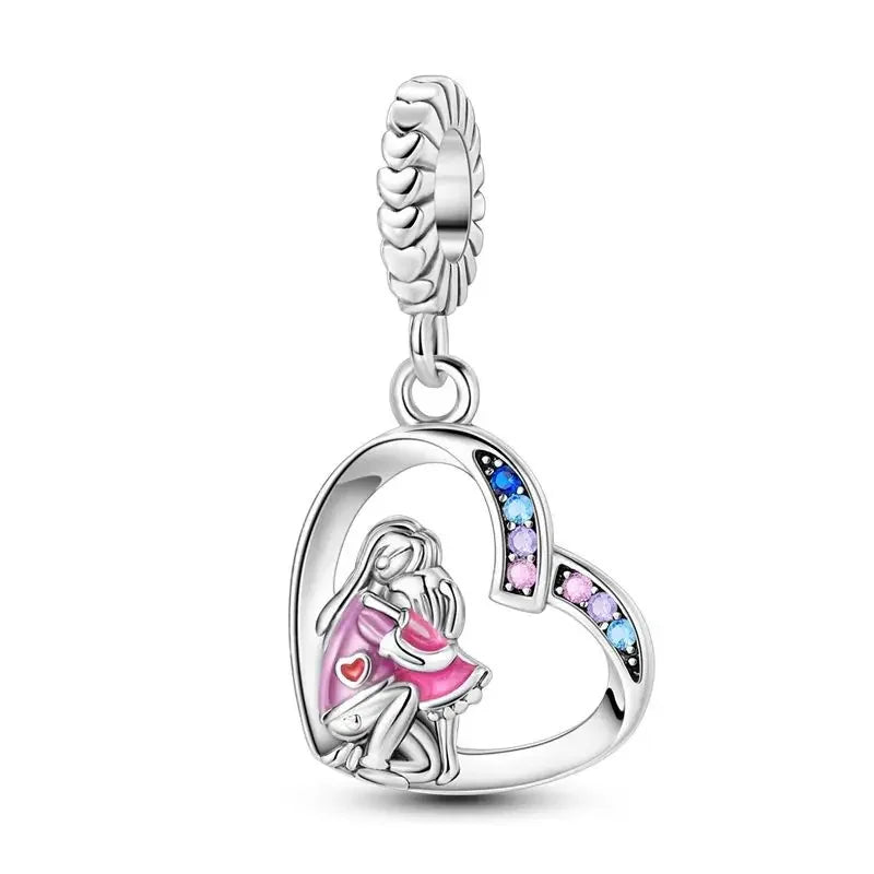 925 Sterling Silver Pendant Charms Beads Cute Metal Carnivorous Plant Monster Funny Trendy Collection Bracelet Necklace Jewelry