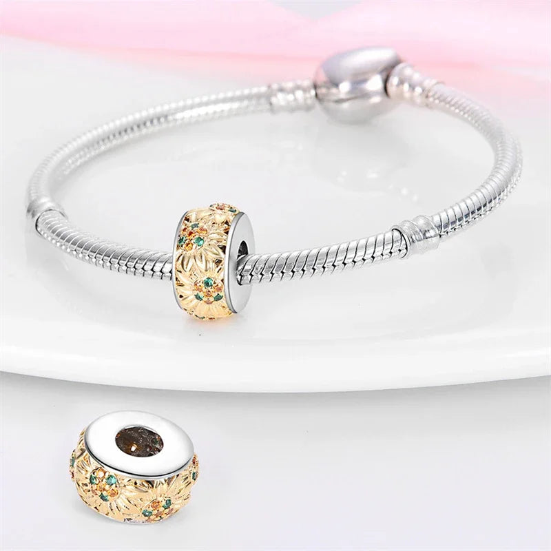 925 Sterling Silver Pendant Charms Beads Cute Metal Carnivorous Plant Monster Funny Trendy Collection Bracelet Necklace Jewelry