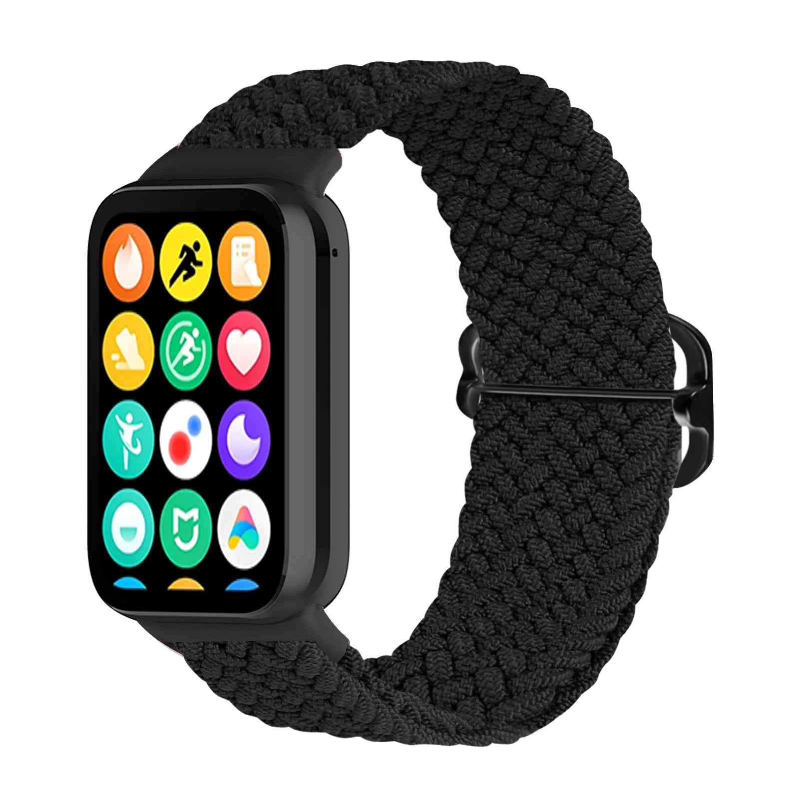 for Redmi Watch 4 Strap accessories Adjustable sport Elastic Nylon Braided Replacement belt correa bracelet Miband 8 pro band