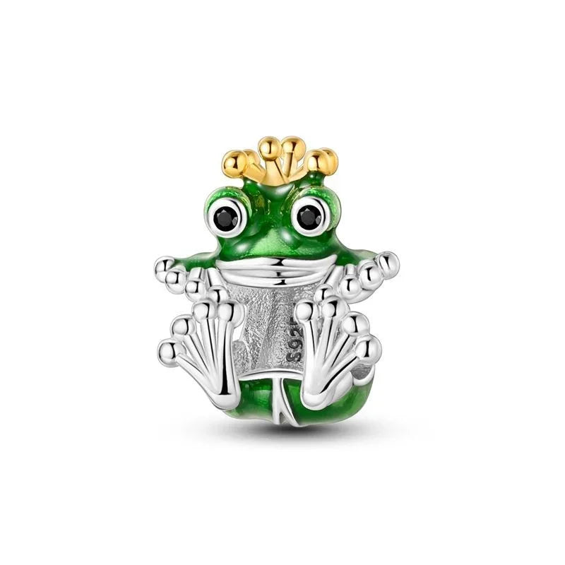 925 Sterling Silver Pendant Charms Beads Cute Metal Carnivorous Plant Monster Funny Trendy Collection Bracelet Necklace Jewelry