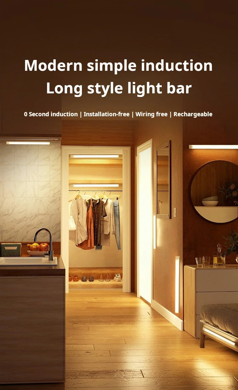 Motion Sensor LED Night Light — Wireless & Rechargeable