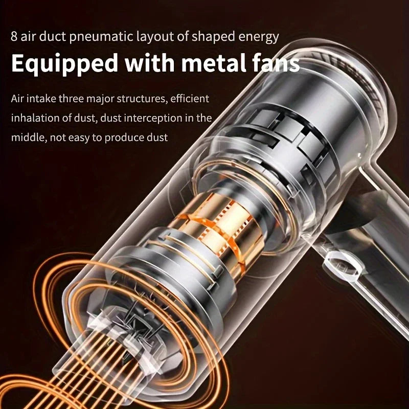 Wireless Car Vacuum Cleaner — High-Power Cordless Handheld