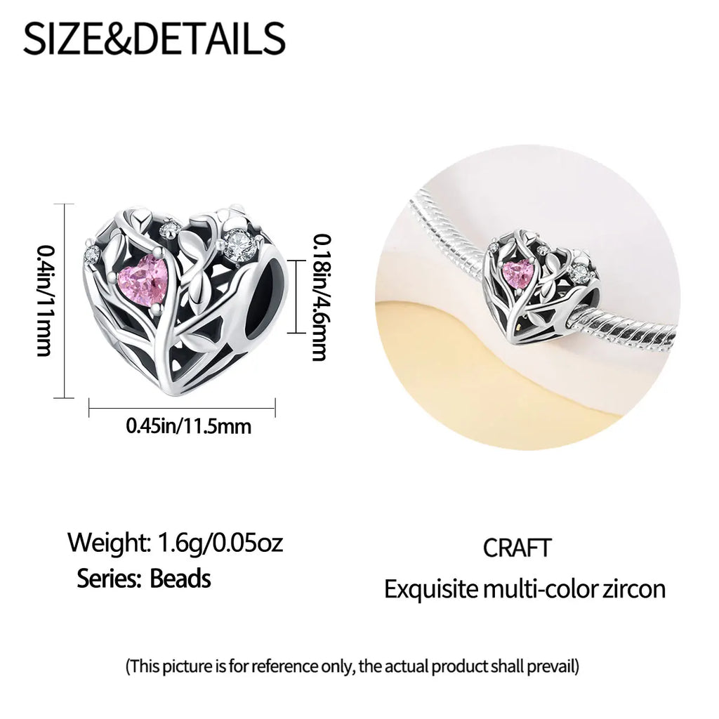925 Sterling Silver Pendant Charms Beads Cute Metal Carnivorous Plant Monster Funny Trendy Collection Bracelet Necklace Jewelry