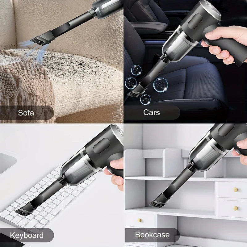 Wireless Car Vacuum Cleaner — High-Power Cordless Handheld