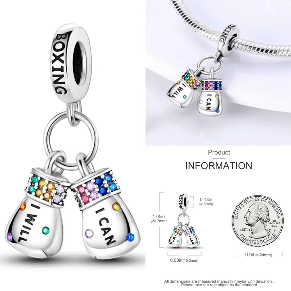 925 Sterling Silver Pendant Charms Beads Cute Metal Carnivorous Plant Monster Funny Trendy Collection Bracelet Necklace Jewelry