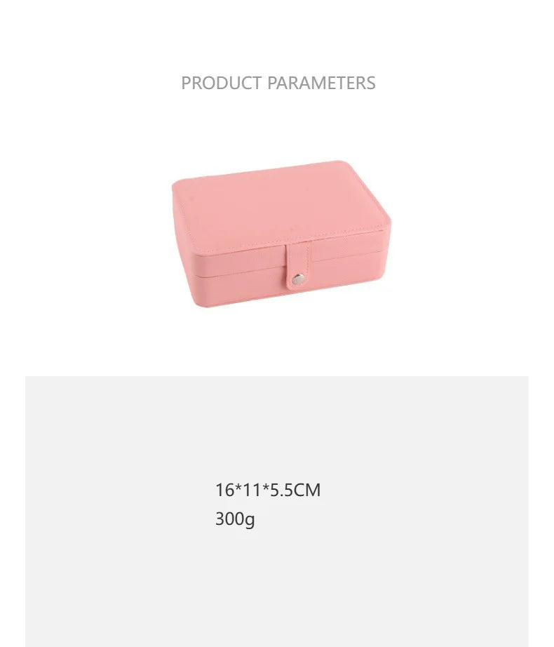 Leather Jewelry Box Organizer Jewelry Display Jewelry Boxes and Packaging Ring Box Suitable for Earrings and Rings