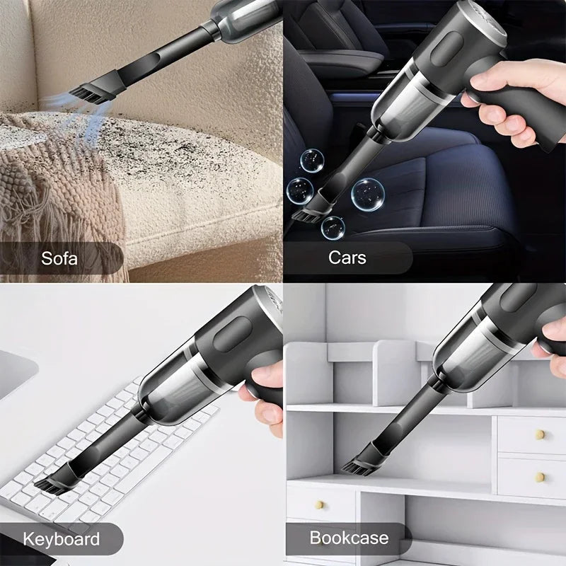 Wireless Car Vacuum Cleaner — High-Power Cordless Handheld