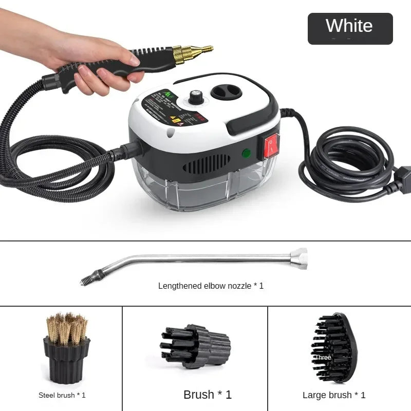 High Pressure Steam Cleaner for Home Kitchen 2500W Handheld Cleaning Machine Steam Cleaner for Car Auto